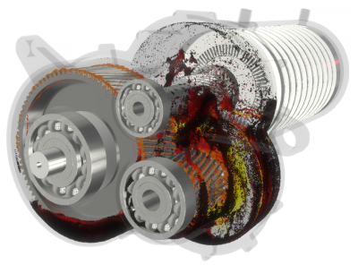 Dassult system Xflow 해석 예시2