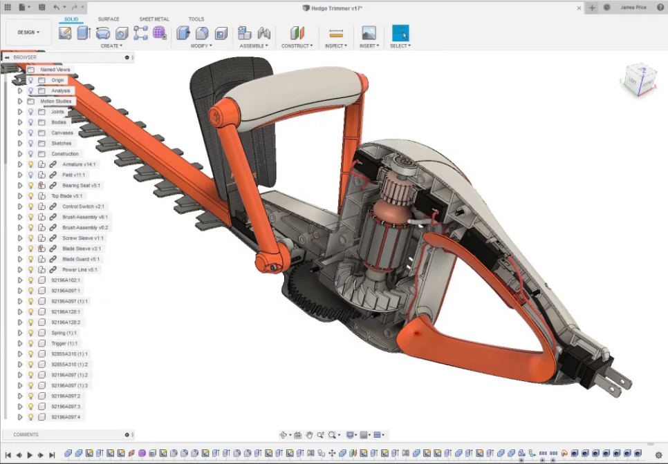 퓨전 360 설계 환경